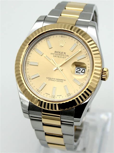 rolex gold 41mm|Rolex datejust 41 gold.